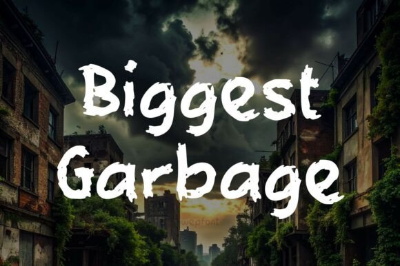 Biggest Garbage: The Unapologetic Script Font
