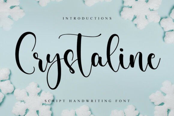 Crystaline: The Script Font That Commands Attention with Grace