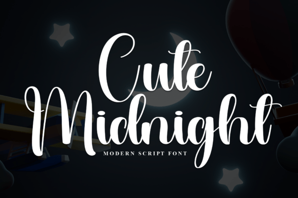 Cute Midnight: A Script Font for Modern Design