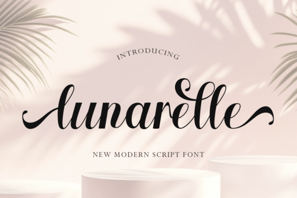 Discover Lunarelle: A Modern Script Font for Elegant Designs