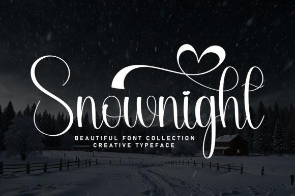 Discover the Whimsical Charm of the Snownight Typeface