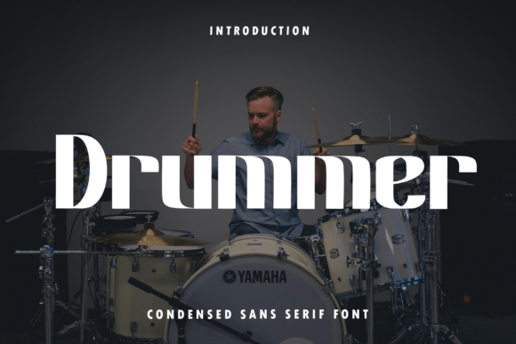 Drummer: A Modern Script Font for Elegant Branding