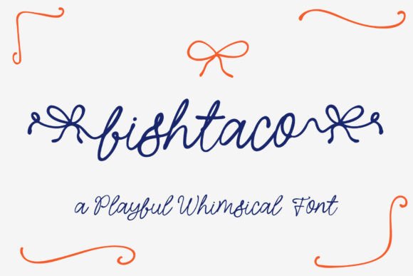Fishtaco: The Quirky Script Font for Handcrafted Wedding Designs
