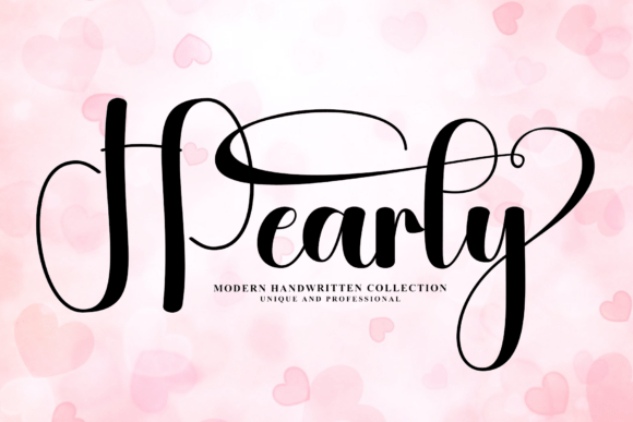 Hearty: A Modern Handwritten Font for Sophisticated Design