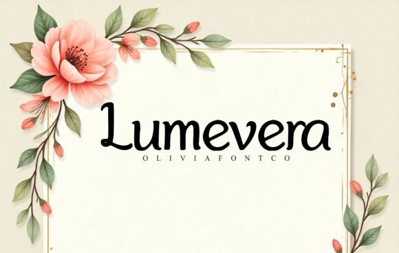 Lumevera: A Balanced Script Font for Modern Branding