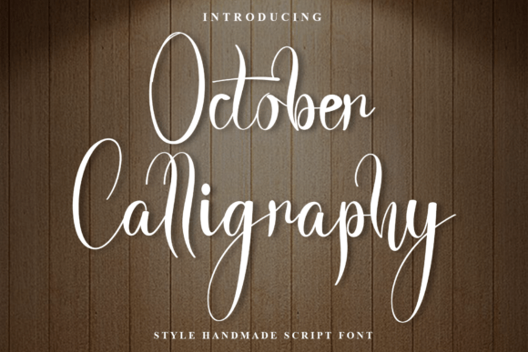 October Calligraphy: Embrace Autumn's Elegant Script