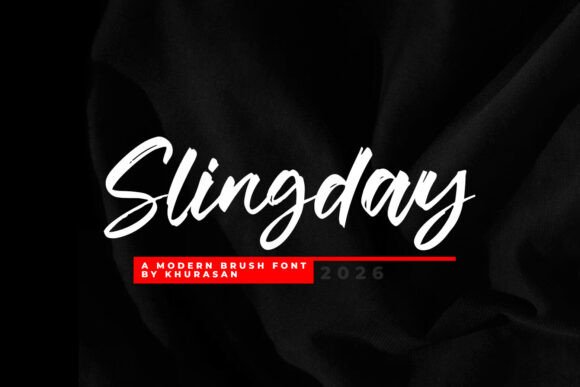 Slingday: The Script Font That Feels Like Real Handwriting