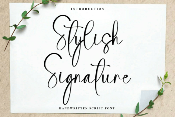 Stylish Signature: Crafting Elegance with Every Stroke