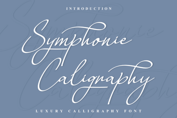 Symphonie Caligraphy: A Modern Script for High-End Brands