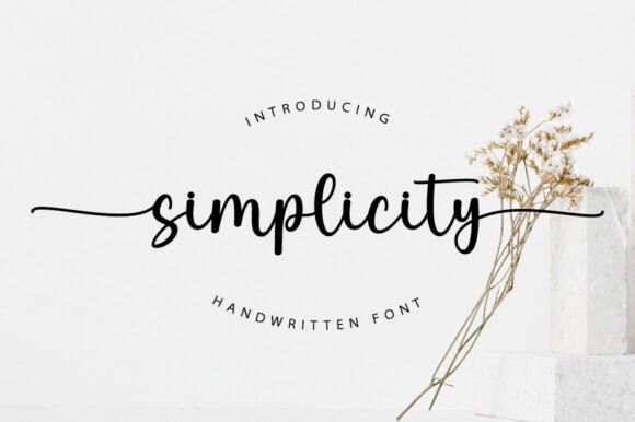 The Gentle Power of Simplicity Font