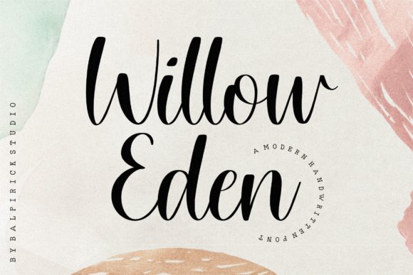 Willow Eden: A Script Font That Feels Like a Handwritten Letter